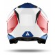 AIROH TRR S KEEN BLUE/RED GLOSS CASCO TRIAL